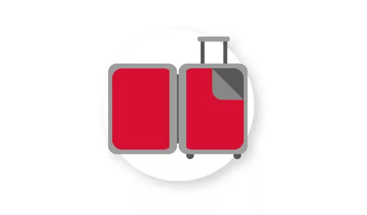 Zwei-Packtrennwände