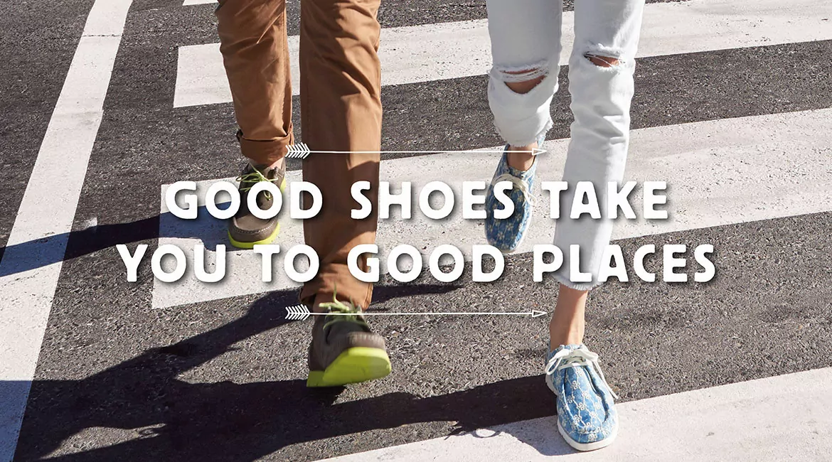 Sioux Gewinnspiel - Good shoes take you to good places