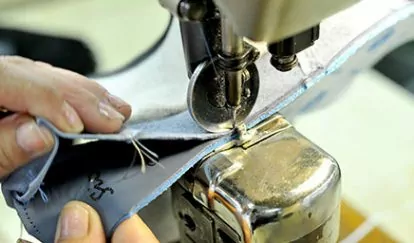 The sewing department